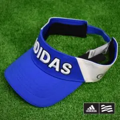 こ*な様 adidas/アディダス ゴルフ サンバイザー【ブルー】新品！