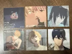 チェンソーマン スクエアクリアカード 6枚セット