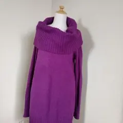 H&M オフタートル ニット