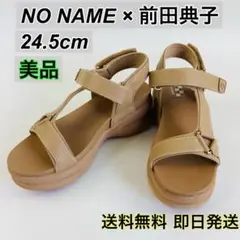 ノーネーム　コンクリートサンダル　ベージュ　39サイズ（24.5）マエノリ ノーネーム コンクリートサンダル ベージュ 39サイズ（24.5