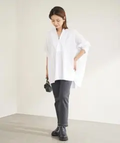 ジャーナルスタンダード⭐️スタンドカラーシャツ