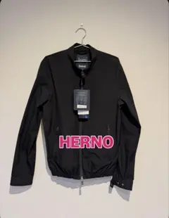 ㉚_HERNO_メンズ_ブルゾン_黒_サイズ 48のサムネイル