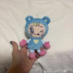 ナルミヤキャラクターズ ミニぬいぐるみ ベリエちゃん 水色のサムネイル