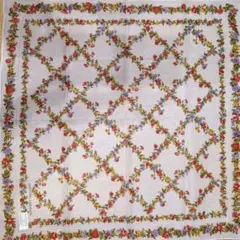 VALENTINO GARAVANI 花柄刺繍ハンカチのサムネイル