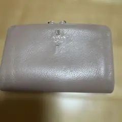 LANVIN 薄ピンク二つ折り財布
