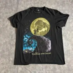 は*け様 ディズニー ナイトメアビフォークリスマス Tシャツ L 黒 送料無料