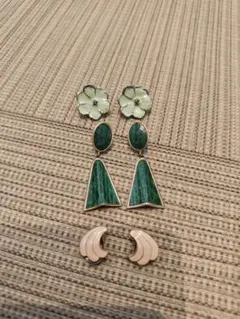 イヤリング　３個セット