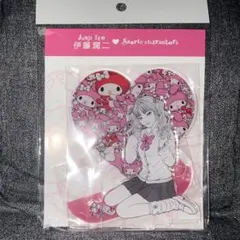 伊藤潤二 サンリオコラボ ギャル富江 メタルハートバッジ - メルカリ