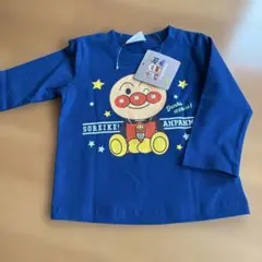 バンダイ アンパンマン 長袖Tシャツ ネイビー　サイズ80 新品未使用