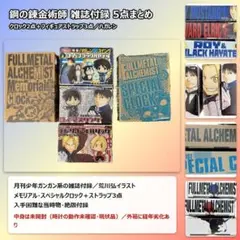 2026年最新】ガンガン 付録 ハガレンの人気アイテム - メルカリ