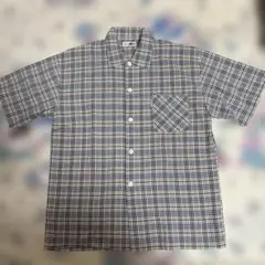 LACOSTE チェック柄 半袖シャツ