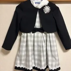 卒園式入学式　女の子　120 フォーマル3点セット　ワンピース　ヒロミチナカノ