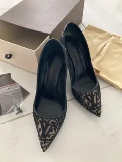 LOUIS VUITTON【ルイヴィトン】　モノグラム.・レース、パンプス、靴