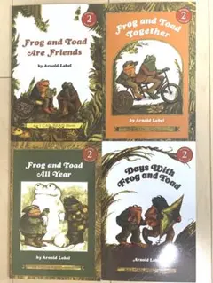 Frog and Toadシリーズ 4冊セット 音声付き 英語 絵本 多読 - メルカリ