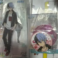 プロセカ 一番くじ ラッキーくじ 青柳冬弥 缶バッジ アクスタ B賞 E賞