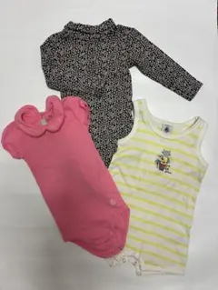 PETIT BATEAU タートルネックロンパース 6m/67cm