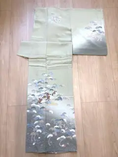 雅 祇園祭山鉾絵図 正絹 絽夏袋帯 網代木 フォーマル 訪問着 紋付き色