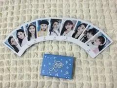 NiziU ASOBO フォトカードセット 9枚セット ケース付き 最終値下げ！