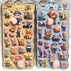 新作‼️おしりシール　2枚セット　おしりぷくぷくシール