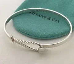 Tiffany ツイストロープのベルトバングル美品希少