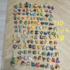 130セット　大量　ポケモンキッズ　他　指人形　フィギュア　レトロ　まとめ売りのサムネイル