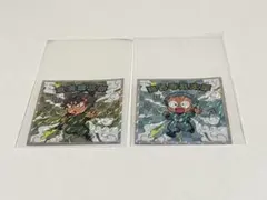 【新品】忍たま乱太郎マンチョコ★猪名寺乱太郎★食満留三郎★ファミマ★ウエハース