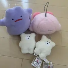メタモン・カービィ・クマのぬいぐるみセット