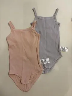 apres les cours ベビーワッフル肌着　2色セット