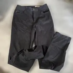 クロコダイル スキニーストレッチパンツ ブラックデニム レディース