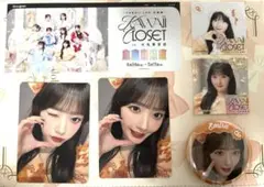 CUTIE STREET 川本笑瑠 衣装展 トレカ ピンバッジ ステッカーセット