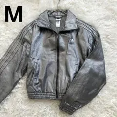 【極美品】アディダスオリジナルス ファイヤーバード ジャージ シルバーメタリックのサムネイル
