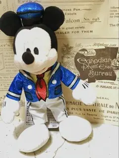 ディズニー ドナルド パルパルーザ ミッキー ぬいぐるみバッジ