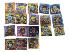 18枚 セット ビックリマンシール 北斗のマン 35周年 ワンピースマン