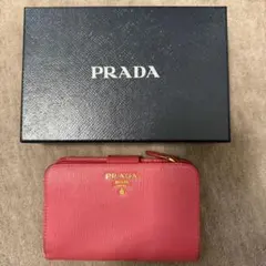 ✨新品未使用✨ PRADA ミニ財布 ヴィッテロ アイコン ベルト 折り財布