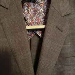 【未使用】Paul Smith チェック柄 テーラードジャケット