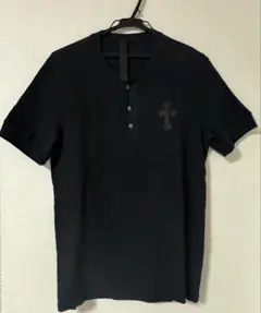高級 希少 クロムハーツ Y NOT クロスパッチ レザー切替 半袖スウェット 高級 希少 クロムハーツ Y NOT クロスパッチ レザー切替 半袖