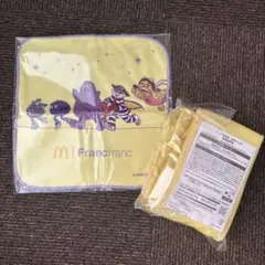 マクドナルド　福袋　2026 ハンドタオル　保温保冷バッグ　イエロー　2点セット