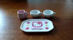 希少 ハローキティ ミニチュア 食器 2点 セット - メルカリ