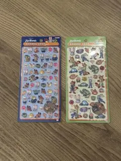 ボンボンドロップシール　ズートピア　 2枚セット　正規品　ラスト1セット