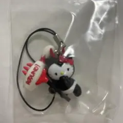 Hello Kitty ROUND1 コラボ ストラップ ストラップ付き - メルカリ