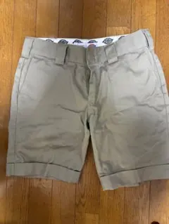 ディッキーズ　ショートパンツ　ベージュ　30インチ