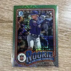 Topps Chrome Pete Crow Armstrong RC Mojo