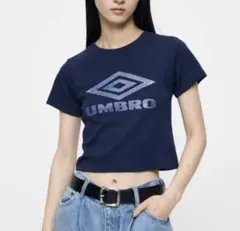 UMBRO✖️MOUSSY RHINESTONE FIT TEE MINT - メルカリ