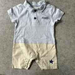 FIDES ポロシャツスタイルロンパース 6ヶ月