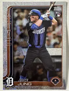 2025 Topps Holo Foil JACE JUNG RC #80