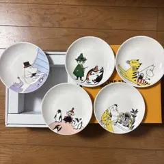 ムーミンキャラクター ボウル 5枚セット