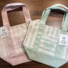 Trader Joe's ミニキャンバストートバッグ 2点セットのサムネイル