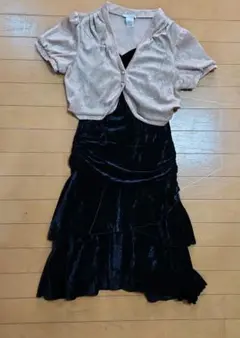 パーティーワンピース　M S 　Petit Poudre ボレロ