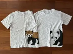 【無印良品】キッズ 半袖Tシャツ 2枚セット 130cm