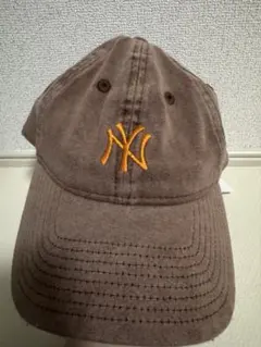 NEW ERA 9TWENTY NYロゴキャップ ブラウン